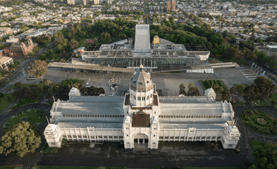 Melbourne Museum aerial